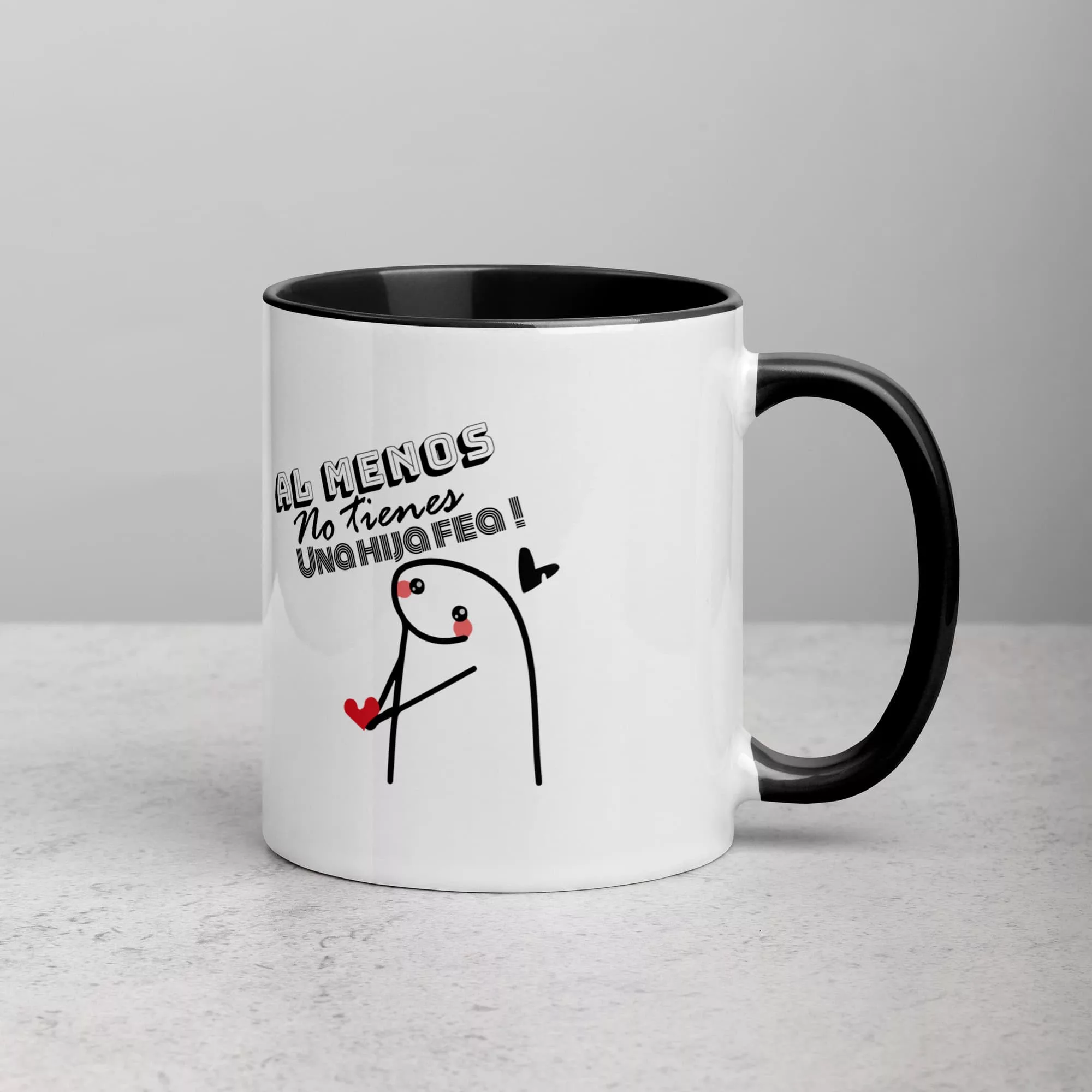 Taza No Importa Que Tan Dificil Sea La Vida Almenos No Tienes Hijos Feos Color Interior Negro 11Oz Right - Supertazas taza no importa que tan dificil sea la vida almenos no tienes hijos feos color interior negro 11oz right 1 | Supertazas