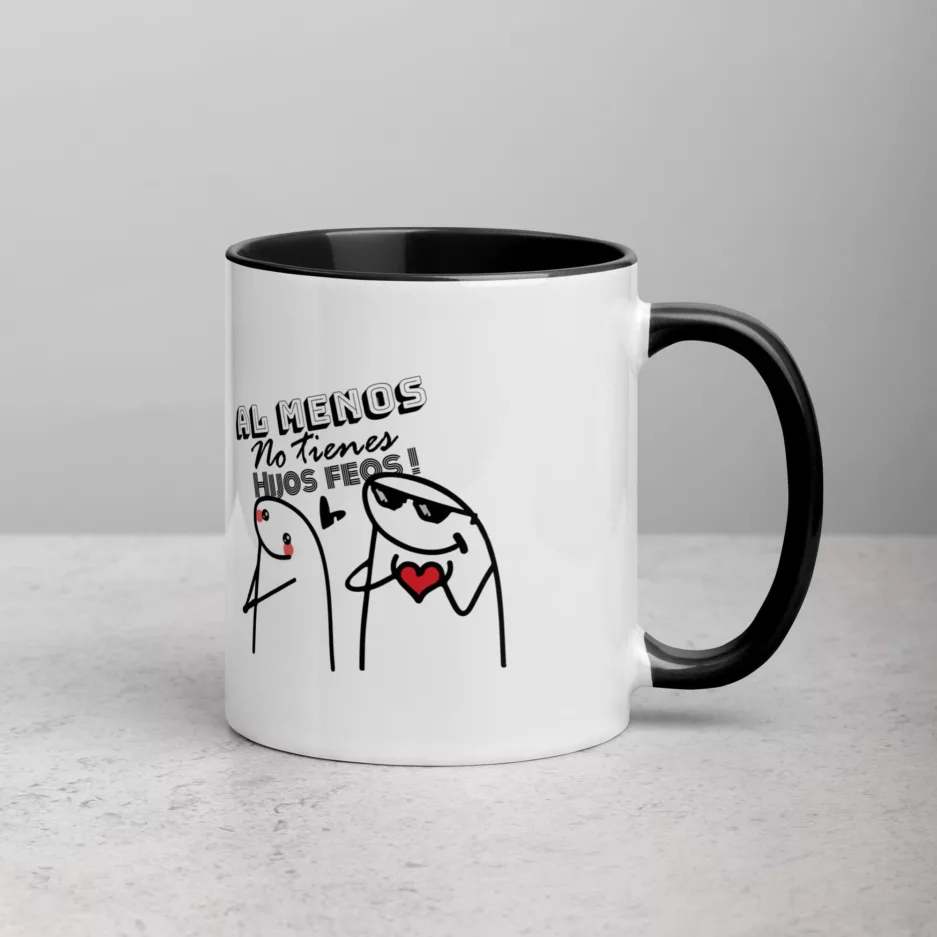 Taza No Importa Que Tan Dificil Sea La Vida Almenos No Tienes Hijos Feos Color Interior Negro 11Oz Right - Supertazas taza no importa que tan dificil sea la vida almenos no tienes hijos feos color interior negro 11oz right 2 | Supertazas