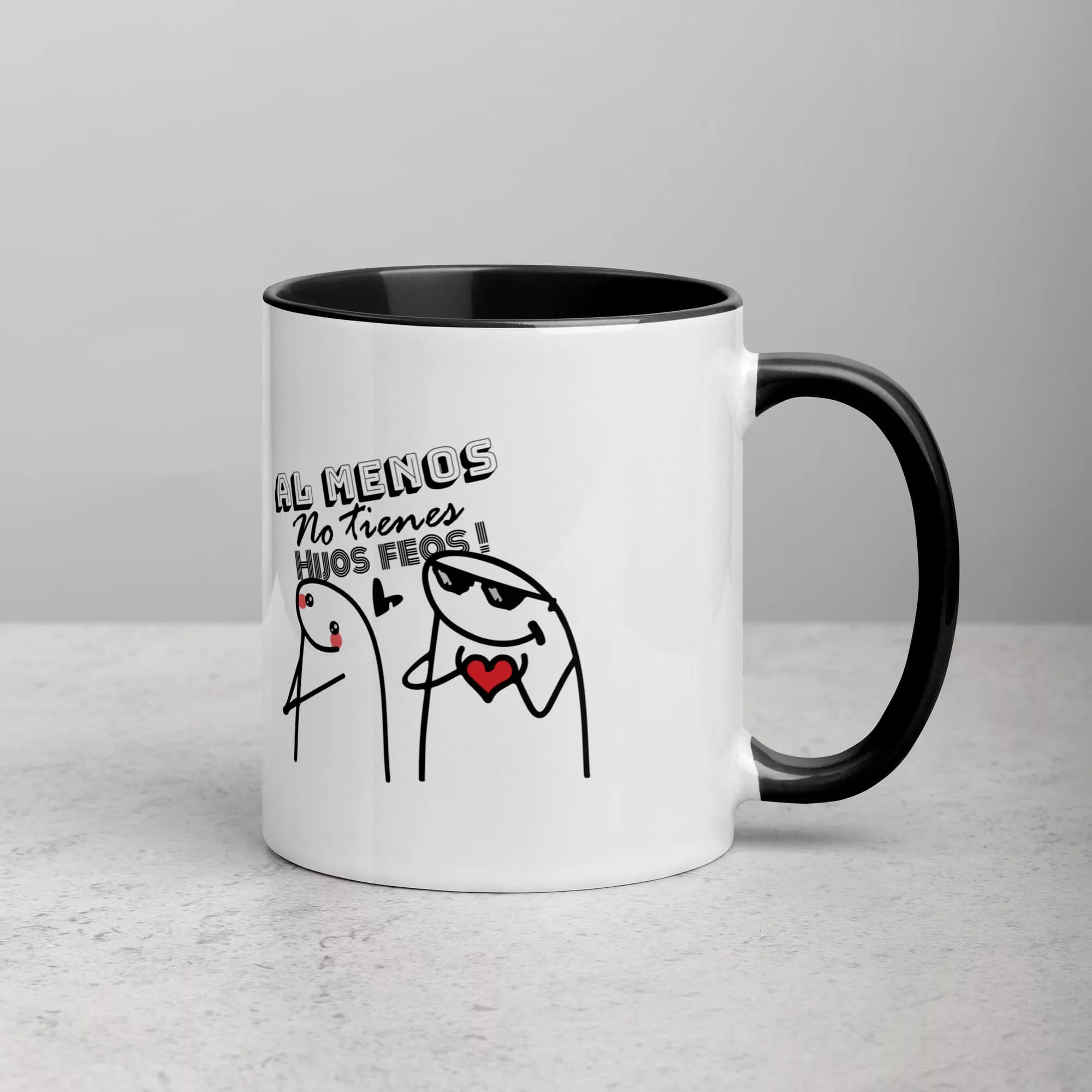 Taza No Importa Que Tan Dificil Sea La Vida Almenos No Tienes Hijos Feos Color Interior Negro 11Oz Right - Supertazas taza no importa que tan dificil sea la vida almenos no tienes hijos feos color interior negro 11oz right 2 | Supertazas