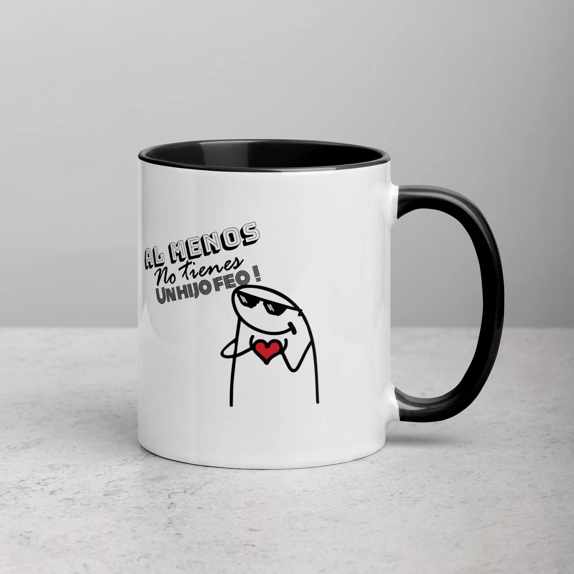 Taza No Importa Que Tan Dificil Sea La Vida Almenos No Tienes Hijos Feos Color Interior Negro 11Oz Right - Supertazas taza no importa que tan dificil sea la vida almenos no tienes hijos feos color interior negro 11oz right | Supertazas