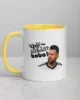 taza messi que miras bobo color interior amarillo 11oz left taza messi que miras bobo color interior amarillo 11oz left | Supertazas