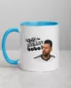 taza messi que miras bobo color interior azul 11oz left taza messi que miras bobo color interior azul 11oz left | Supertazas