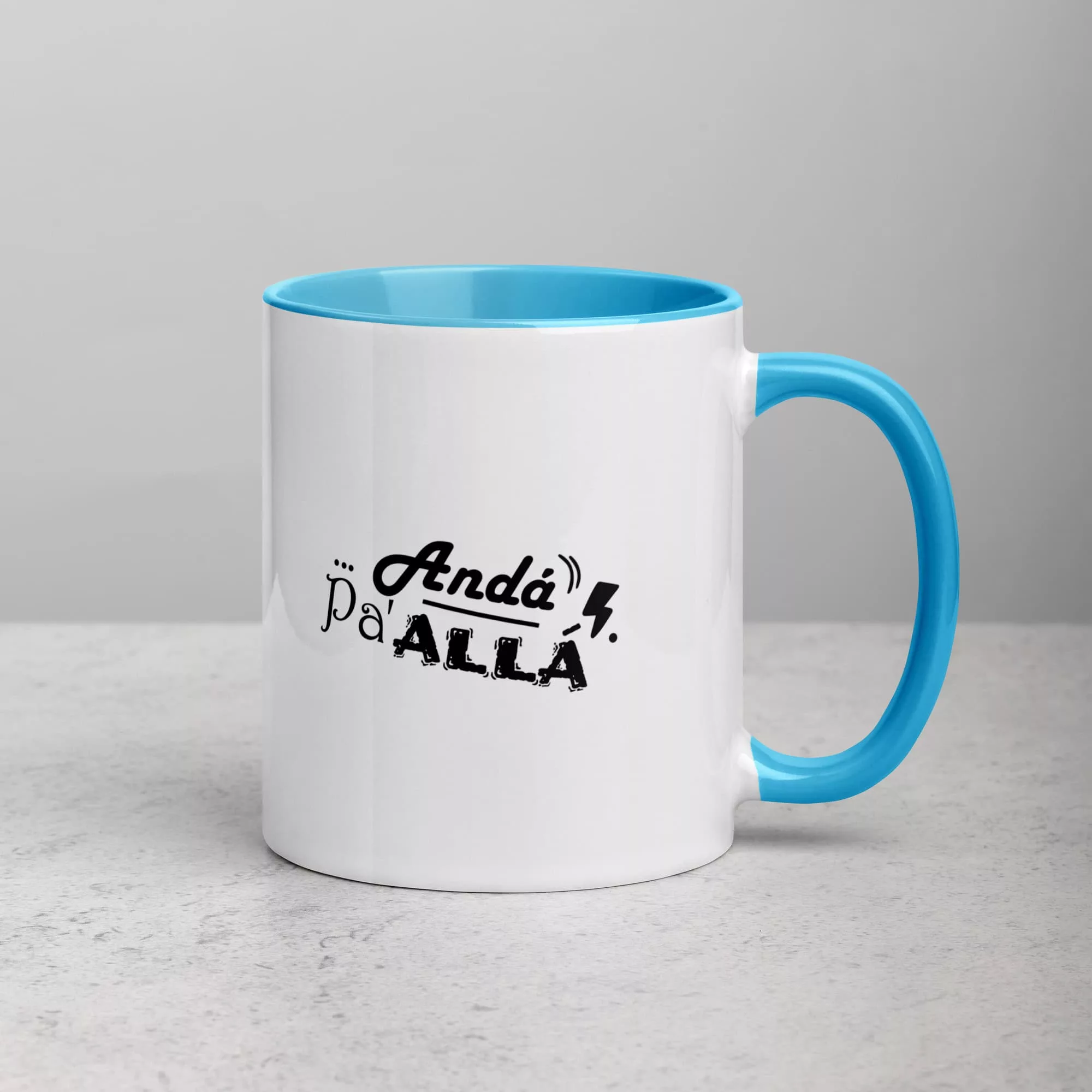 Taza Messi Que Miras Bobo Color Interior Azul 11Oz Right - Supertazas taza messi que miras bobo color interior azul 11oz right | Supertazas