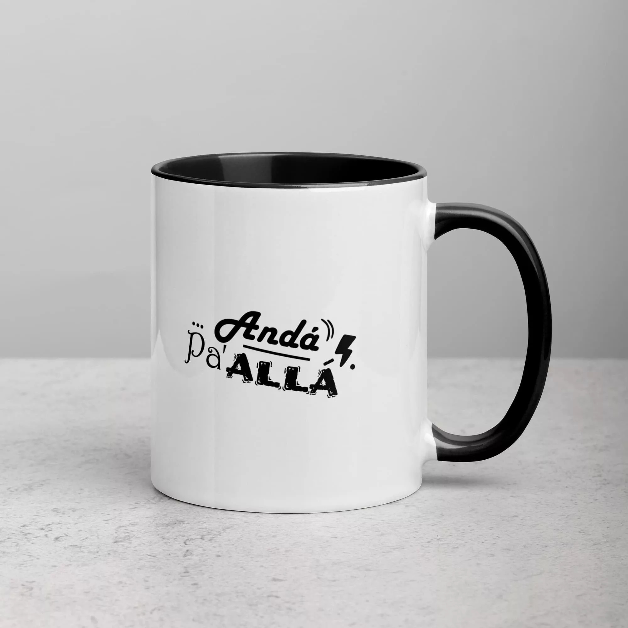 taza messi que miras bobo color interior negro 11oz right | Supertazas
