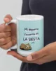 taza mi deporte favorito es la siesta blanca brillante blanco 15oz left taza mi deporte favorito es la siesta blanca brillante blanco 15oz left | Supertazas