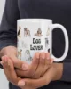 taza perros dog lover blanca brillante blanco 15oz right | Supertazas