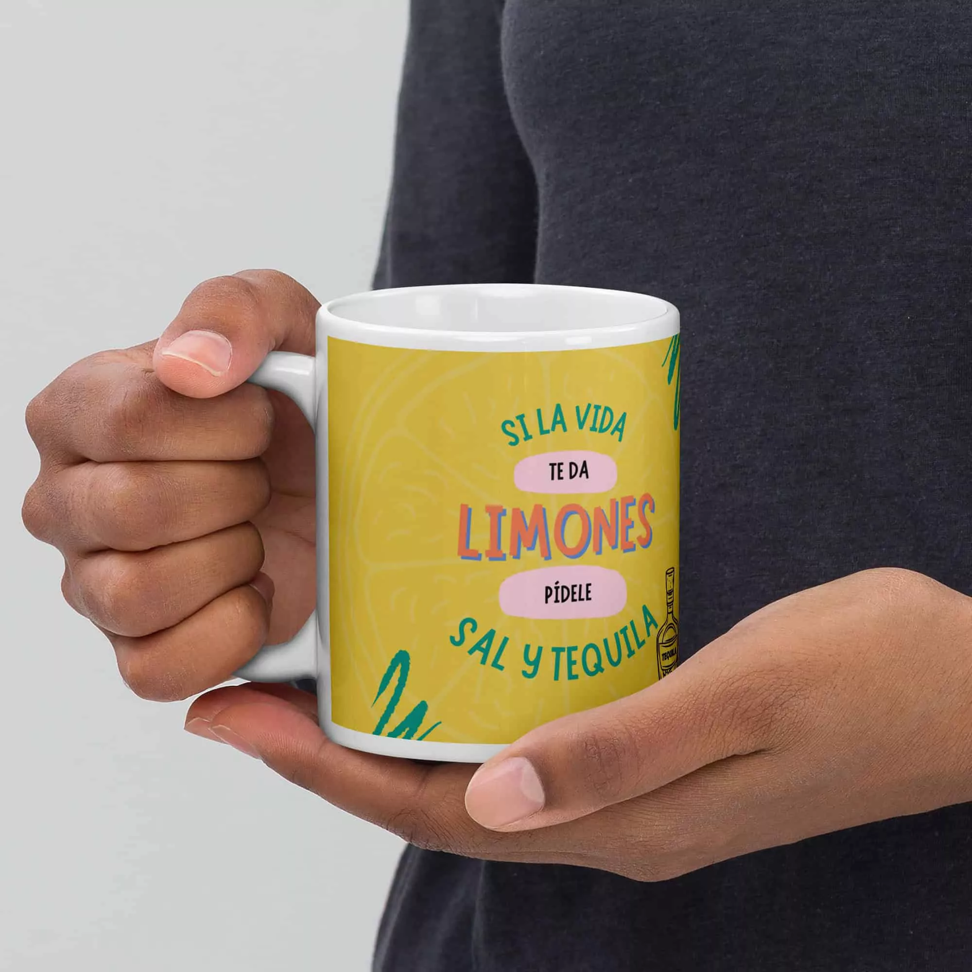 Taza Si La Vida Te Da Limones Pidele Sal Y Tequila Blanca Brillante Blanco 11Oz Left - Supertazas taza si la vida te da limones pidele sal y tequila blanca brillante blanco 11oz left | Supertazas