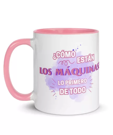 Taza ¿Cómo están los máquinas?