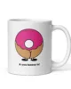 taza i am sexy and you know it blanca brillante blanco 11oz right | Supertazas