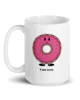 taza i am sexy and you know it blanca brillante blanco 15oz left | Supertazas