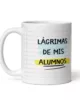 taza regalo profesor lagrimas de mis alumnos blanca brillante blanco 11oz left 2 | Supertazas