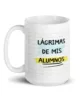 taza regalo profesor lagrimas de mis alumnos blanca brillante blanco 15oz left 2 | Supertazas