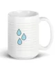 taza regalo profesor lagrimas de mis alumnos blanca brillante blanco 15oz right | Supertazas