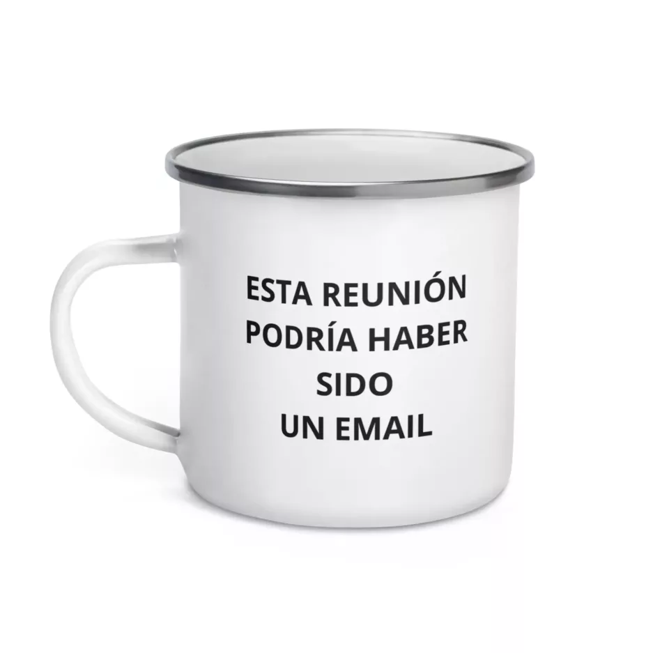 Taza Esta Reunion Podria Haber Sido Un Email Metalica Blanco 12Oz Left - Supertazas taza esta reunion podria haber sido un email Metalica blanco 12oz left | Supertazas