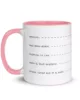 taza shh que miras bobo ahora si color interior rosa 11oz left taza shh que miras bobo ahora si color interior rosa 11oz left | Supertazas
