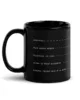taza shh que miras bobo ahora si negra brillante negro 11oz left taza shh que miras bobo ahora si negra brillante negro 11oz left | Supertazas