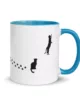 taza silueta de gatos color interior azul 11oz right | Supertazas