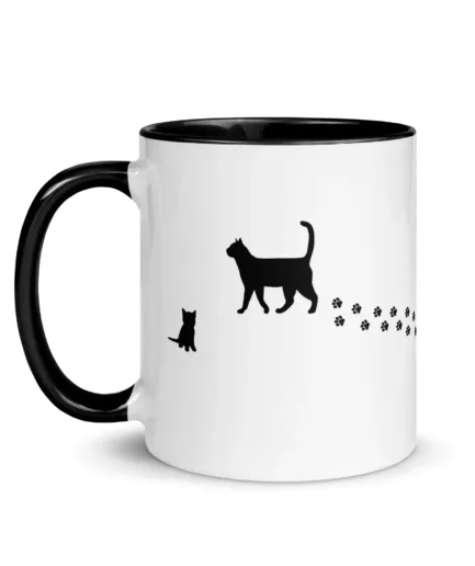 Taza Silueta de Gatos