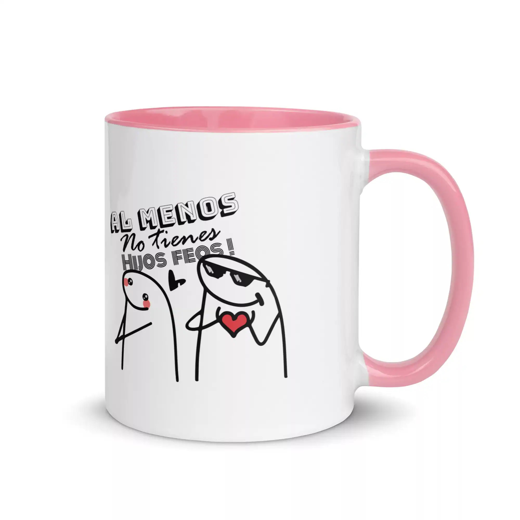 Taza No Importa Que Tan Dificil Sea La Vida Almenos No Tienes Hijos Feos Color Interior Rosa 11Oz Right - Supertazas taza no importa que tan dificil sea la vida almenos no tienes hijos feos color interior rosa 11oz right 2 | Supertazas