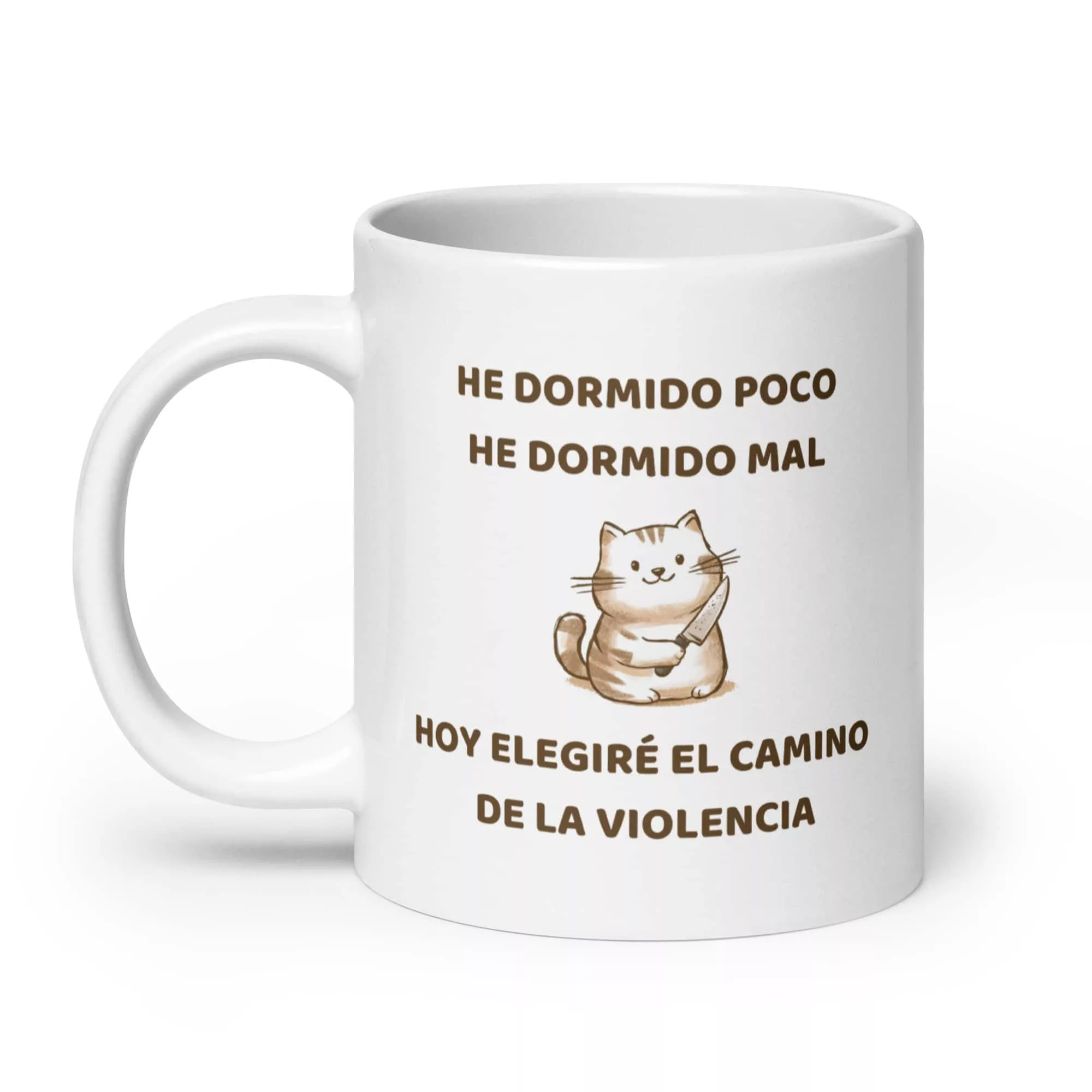 Taza Hoy Elegire El Camino De La Violencia Blanca Brillante Blanco 20Oz Left - Supertazas taza hoy elegire el camino de la violencia blanca brillante blanco 20oz left | Supertazas