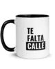 taza te falta calle color interior negro 11oz left taza te falta calle color interior negro 11oz left | Supertazas