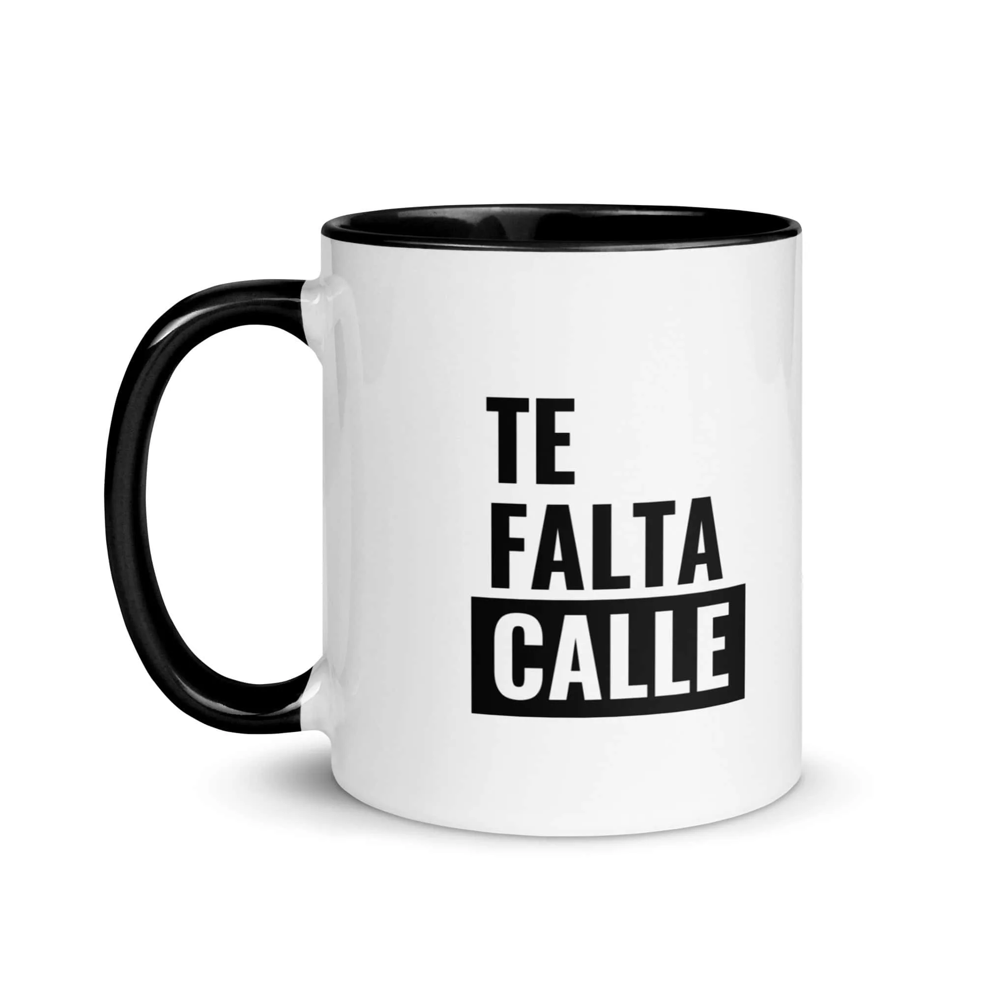 Taza Te Falta Calle Color Interior Negro 11Oz Left - Supertazas taza te falta calle color interior negro 11oz left | Supertazas