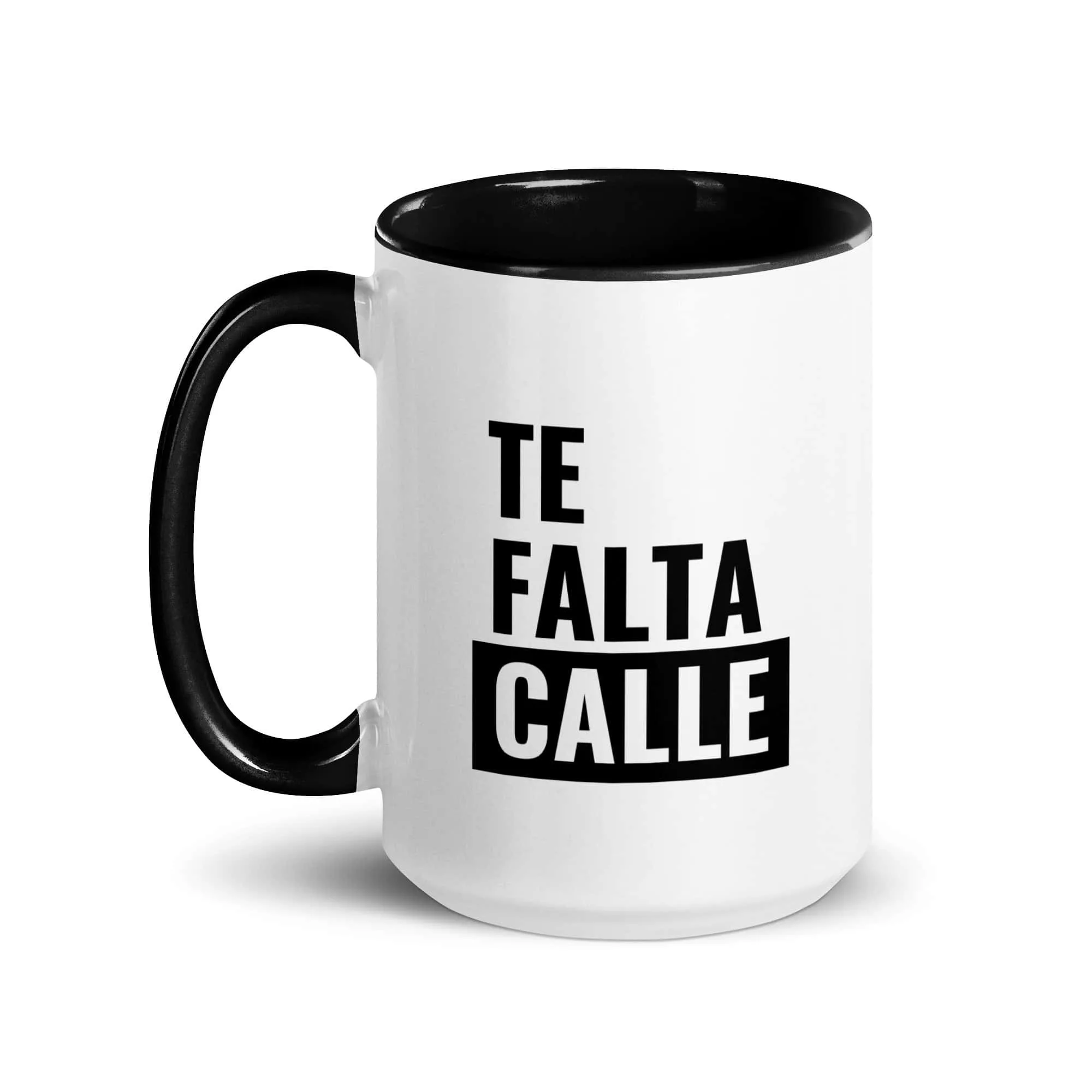 Taza Te Falta Calle Color Interior Negro 15Oz Left - Supertazas taza te falta calle color interior negro 15oz left | Supertazas