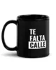 taza te falta calle negra brillante negro 11oz left taza te falta calle negra brillante negro 11oz left | Supertazas