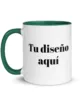 taza personalizada color interior color interior verde oscuro 11oz left taza personalizada color interior color interior verde oscuro 11oz left | Supertazas