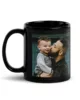 taza personalizada dia del padre negra brillante negro 11oz left taza personalizada dia del padre negra brillante negro 11oz left | Supertazas