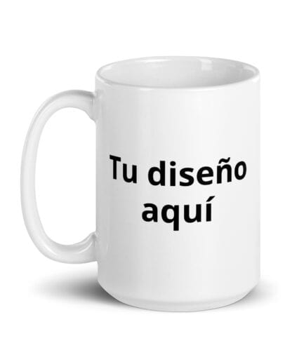 Taza Grande Personalizada Con Foto y Texto
