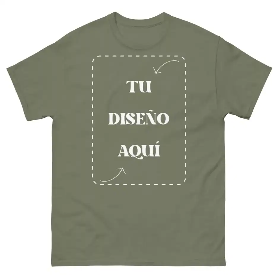 Camiseta Personalizada Verde Militar - Supertazas camiseta personalizada verde militar | Supertazas