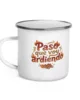 taza paso que voy ardiendo metalica blanco 12oz left taza paso que voy ardiendo metalica blanco 12oz left | Supertazas