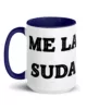 taza me la suda color interior azul oscuro 15oz left taza me la suda color interior azul oscuro 15oz left | Supertazas