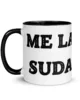 taza me la suda color interior negro 11oz left taza me la suda color interior negro 11oz left | Supertazas