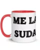 taza me la suda color interior rojo 11oz left taza me la suda color interior rojo 11oz left | Supertazas