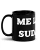 taza me la suda negra brillante negro 11oz handle on left taza me la suda negra brillante negro 11oz handle on left | Supertazas