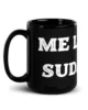 taza me la suda negra brillante negro 15oz handle on left taza me la suda negra brillante negro 15oz handle on left | Supertazas